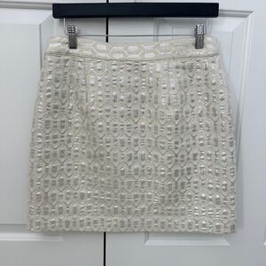 Banana Republic Shiny Party Skirt